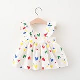 Sweet Heart Baby Girls Dress + Bags