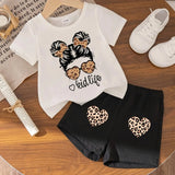 Baby Girls Toddlers Leopard Clothes Set