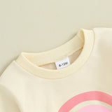 Newborn Toddler Baby Rainbow Outfits