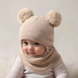 Baby Kids Winter Hat Ear Neck Protection