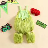 Baby Girls Halloween Costume Furry Outfit