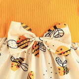 Baby Girls Toddler Bee Dress Headband
