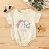 Personalized Baby Rompers with Name