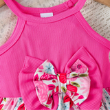 Baby Girls Pink Summer Dress + Hat