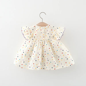 Baby Flower Embroidery Dress
