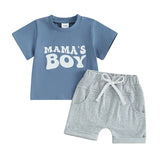 Mama's Boy Toddler Baby Boys Clothes Set