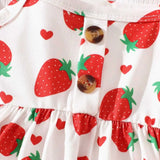 Newborn Baby Girl Summer Dresses 3 Pcs