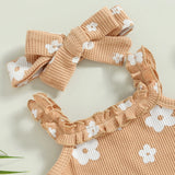Newborn Baby Girls 3Pcs Summer Outfits