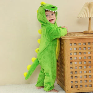 Baby Toddler Dinosaur Jumpsuits Halloween Costume