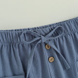 Baby Toddler Boys Girls Cotton Linen Pants