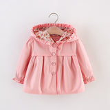 Baby Girls Toddler Hooded Jackets