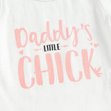 Baby Girls Daddy's Chick Clothes Set