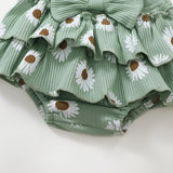 Daddy's Girl Pink Green Baby Clothes Sets