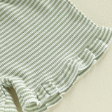 Toddler Baby Girls Striped Summer Jumpsuits