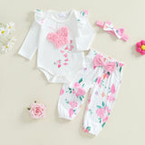 Baby Girls Long Sleeve Butterfly Clothing Set