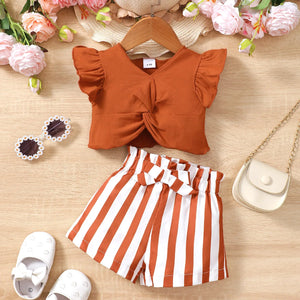 Baby Girl Summer Fashion Clothes Set