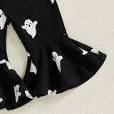 Halloween Kids Toddler Girls Embroidery Jumpsuit