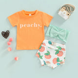 3pcs Baby Girls Cute Clothes Set