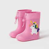 Baby Toddler Kids Unicorn Dinosaur Rain Boots