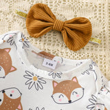 Baby Girls Fox Clothes Set