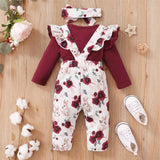 3pcs Baby Girls Cute Clothes Set
