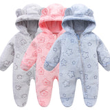 Soft Newborn Baby Warm Jumpsuits