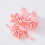 Newborn Baby Girl Lovely Socks Headband Set