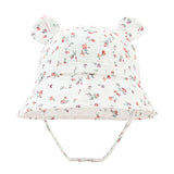 Floral Cotton Baby Summer Hats 3-12M