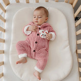 Newborn Baby Winter Hooded Bunny Jumpsuits
