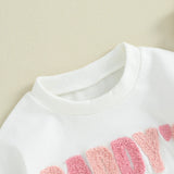 Baby Girl Embroidery Daddy's Bestie Rompers