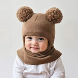 Baby Kids Winter Hat Ear Neck Protection