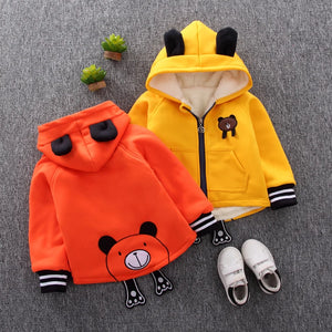Baby Kids Hooded Cute Coats