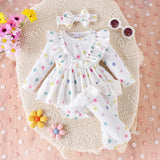 Newborn Baby Girl Autumn Clothes Set