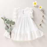 Toddler Cotton Embroidery Dresses