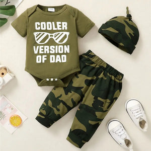 Newborn Baby Boy Camo Outfits