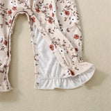 Baby Girls Floral Jumpsuits