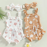 Newborn Baby Girls 3Pcs Summer Outfits