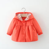 Baby Girls Toddler Hooded Jackets