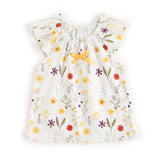 Summer Cotton Flower Baby Clothes Sets