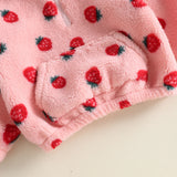 Toddler Girl Strawberry Sweatshirts