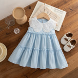Baby Girl Toddler Summer Cotton Beach Dresses