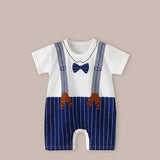 Baby Boys Cotton Gentleman Jumpsuits