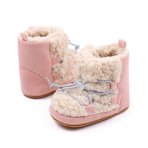 Newborn Baby Girl Snow Boots