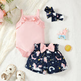Baby Girls Unicorn Clothes Set