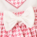 Baby Girl Heart Plaid Clothes Set 0-24M