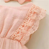 Cute Lace Romper & Headband