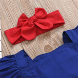 Baby Girls Snow White Rompers Set