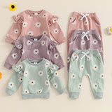 Baby Girl Long Sleeve Clothes Set