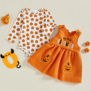 Baby Girls My First Halloween Clothes Set