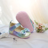 Baby Girl Shiny First Walker Shoes 0-18M